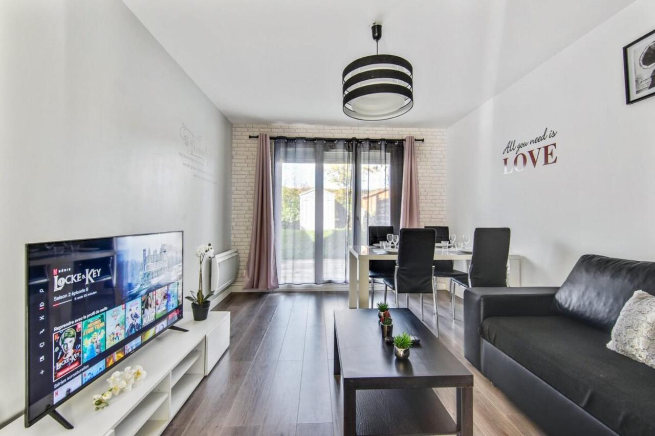 Appart Cosy Tout Confort Disneyland Jardin 4 Pers Байи-Романвилие Екстериор снимка