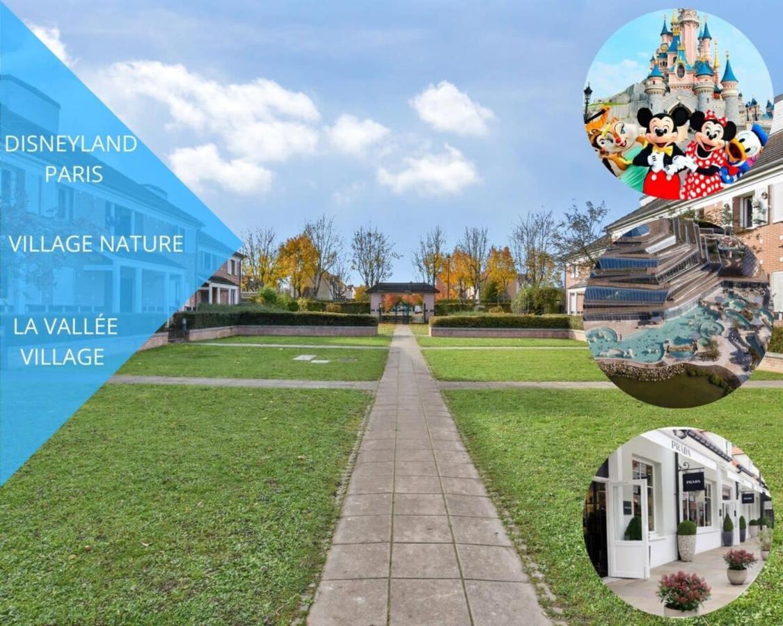 Appart Cosy Tout Confort Disneyland Jardin 4 Pers Байи-Романвилие Екстериор снимка